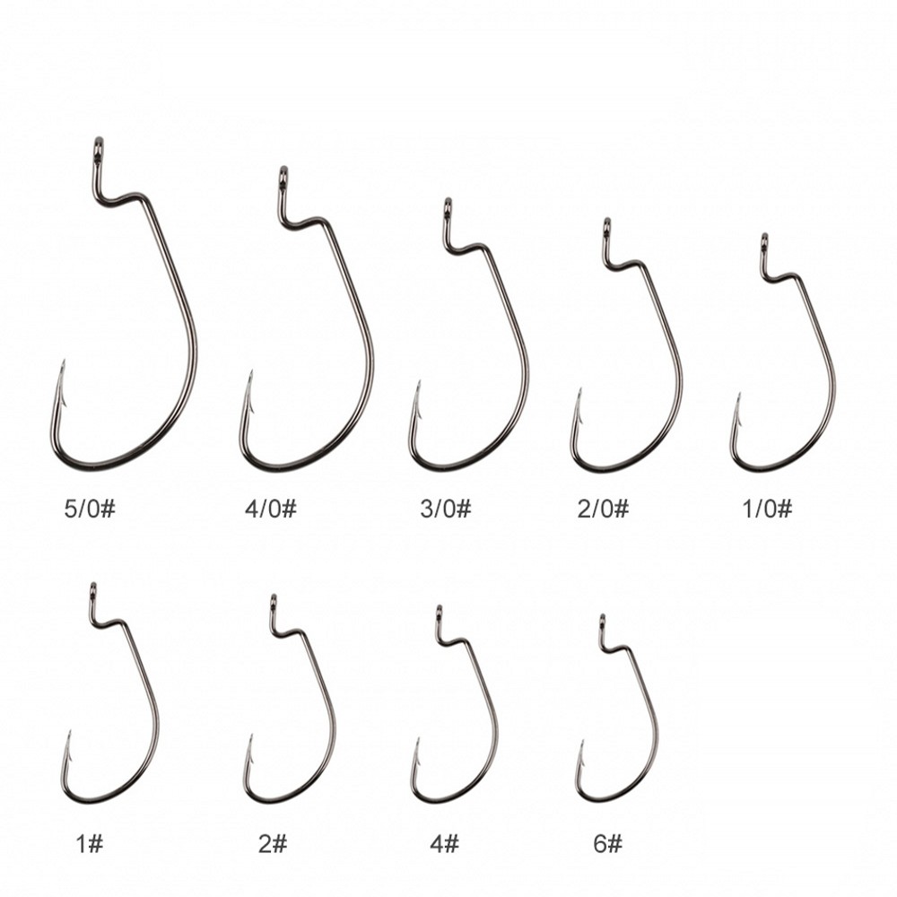 20 ชิ้น/ล็อตกว้าง Gap Texas ตะ - Fishing Hook Offset บทวิจารณ์และราคา
