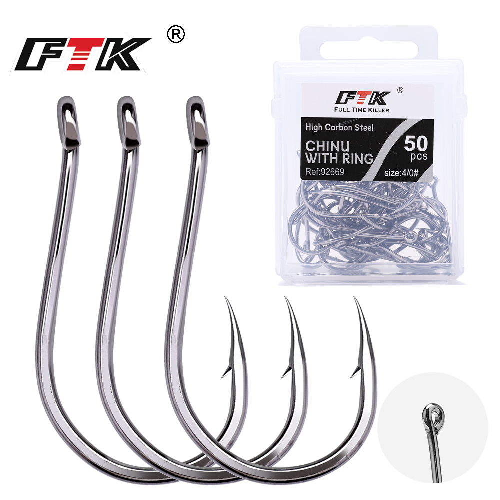 เบ็ดตกปลา FTK CHINU แบบมีห่วง  - Fishing Hook Assortment บทวิจารณ์และราคา