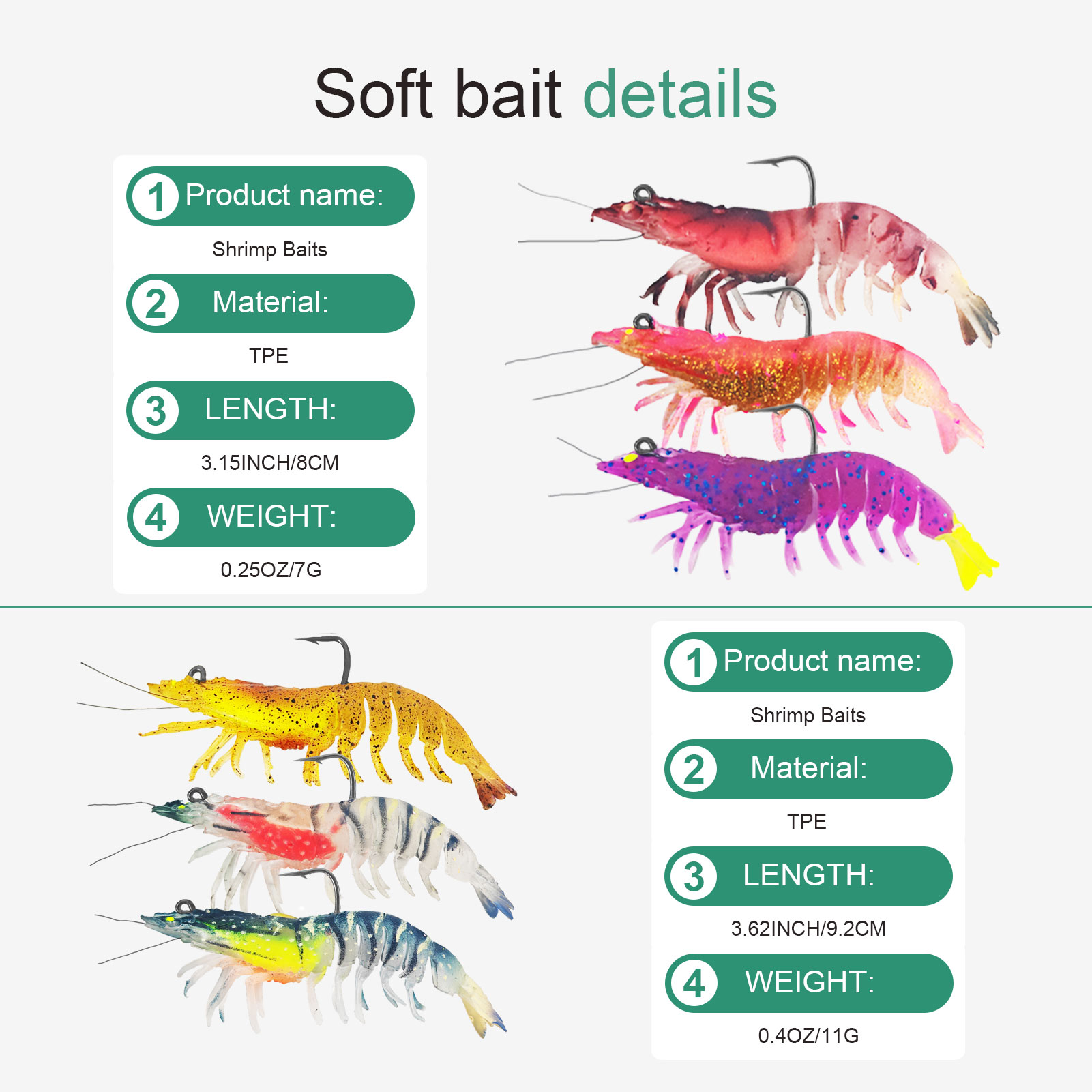 ฟรีฟิชเชอร์ 6 ชิ้น/กล่อง เหยื่ - Fishing Hook Jig บทวิจารณ์และราคา