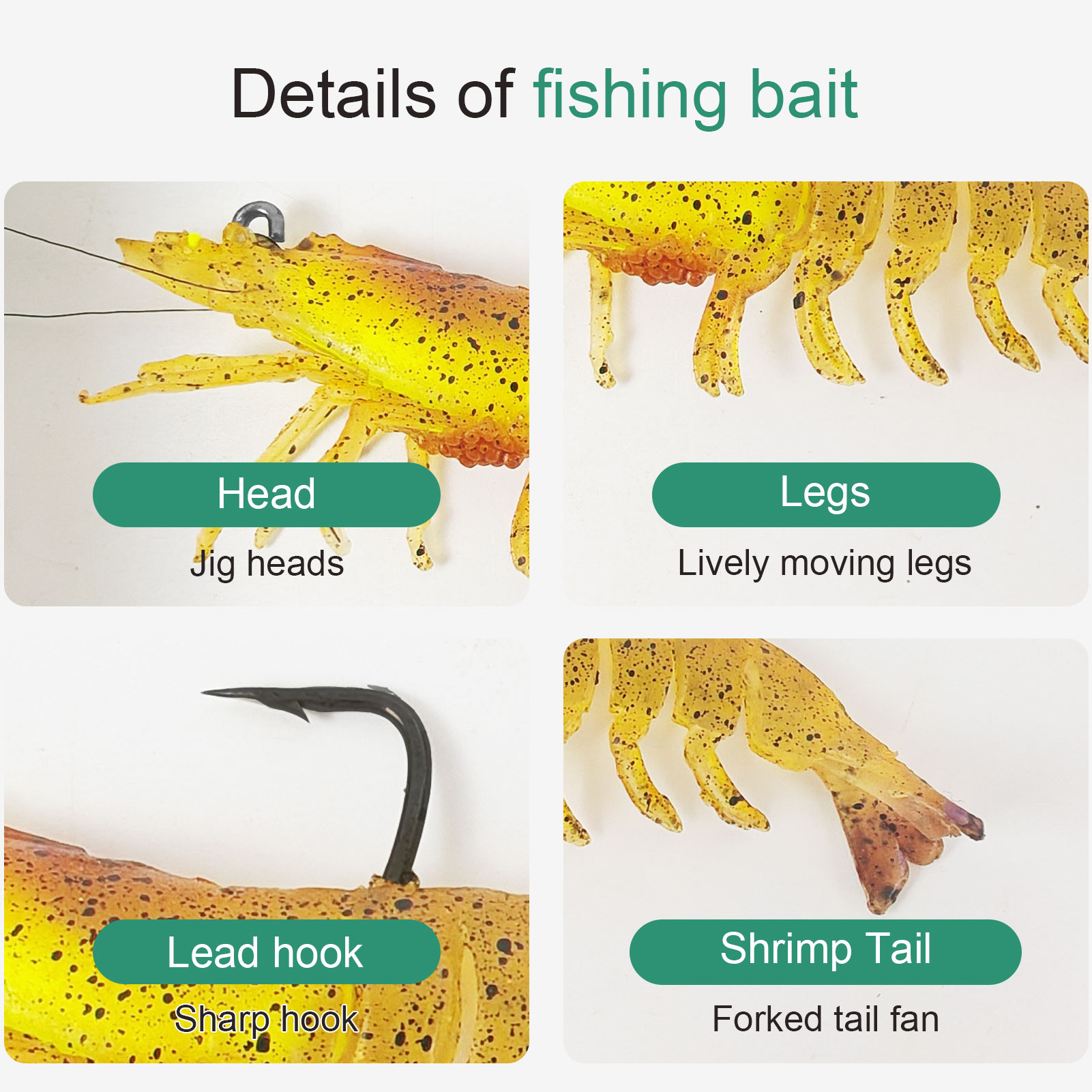 ฟรีฟิชเชอร์ 6 ชิ้น/กล่อง เหยื่ - Fishing Hook Jig บทวิจารณ์และราคา
