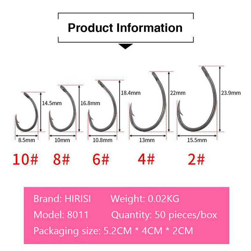 {YY30} ฮิริซิ ชุดเบ็ดตกปลา 50  - Fishing Hook Box บทวิจารณ์และราคา