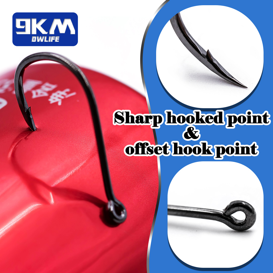 เบ็ดตกปลาอิเซอามะ 9KM 50~200 ช - Fishing Hook Assortment บทวิจารณ์และราคา